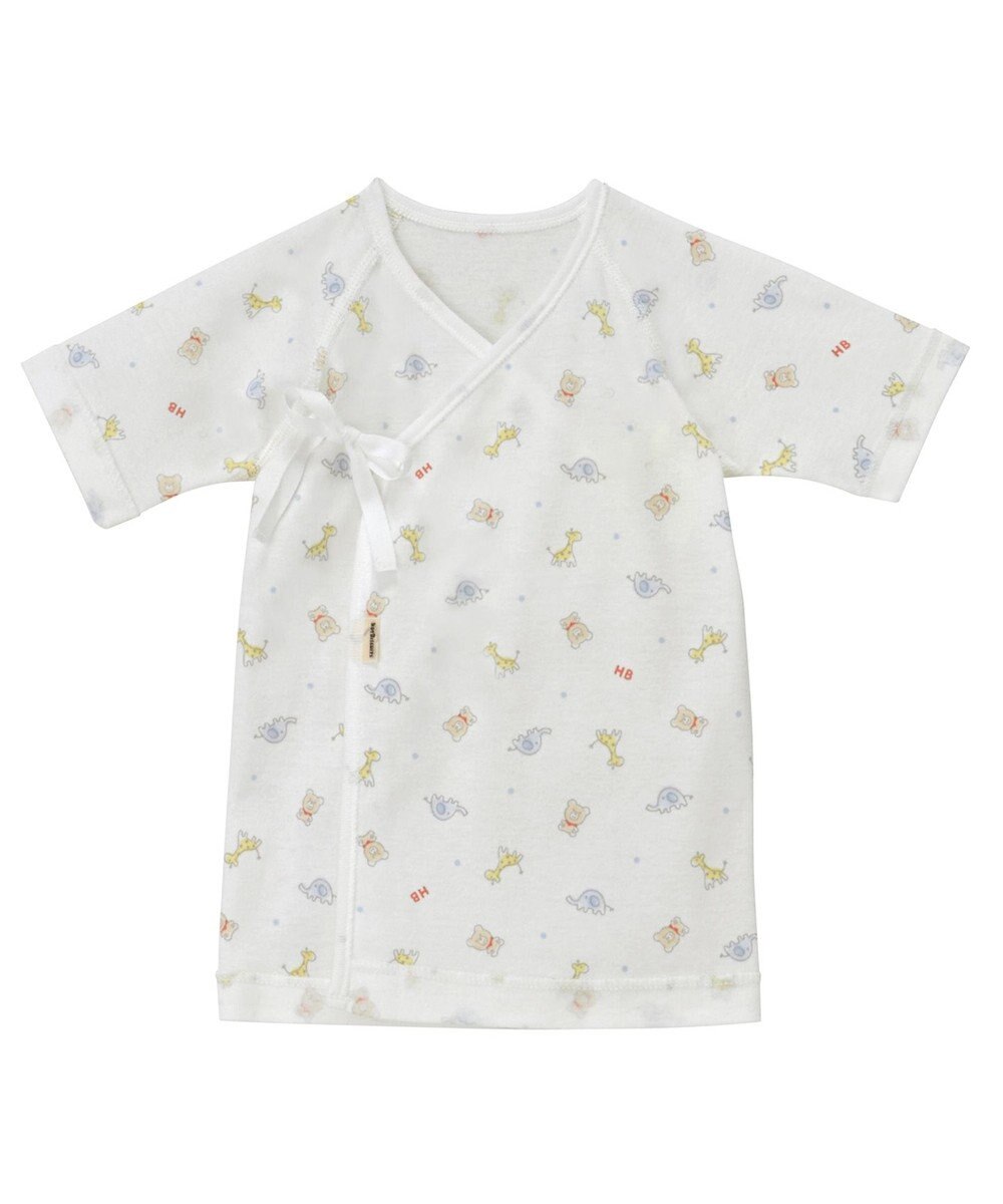 MIKI HOUSE HOT BISCUITS 肌着セット 通年用(総柄) 