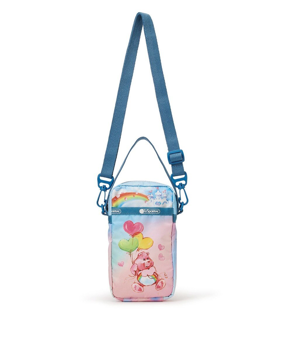 LeSportsac MINI PHONE CROSSBODY/ケアベアレインボー 