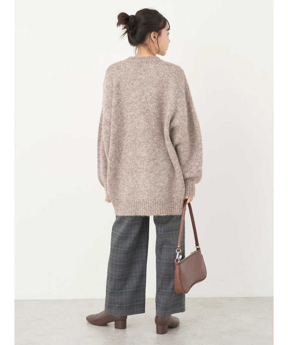 earth music&ecology ファンシーヤーンメランジカーディガン 