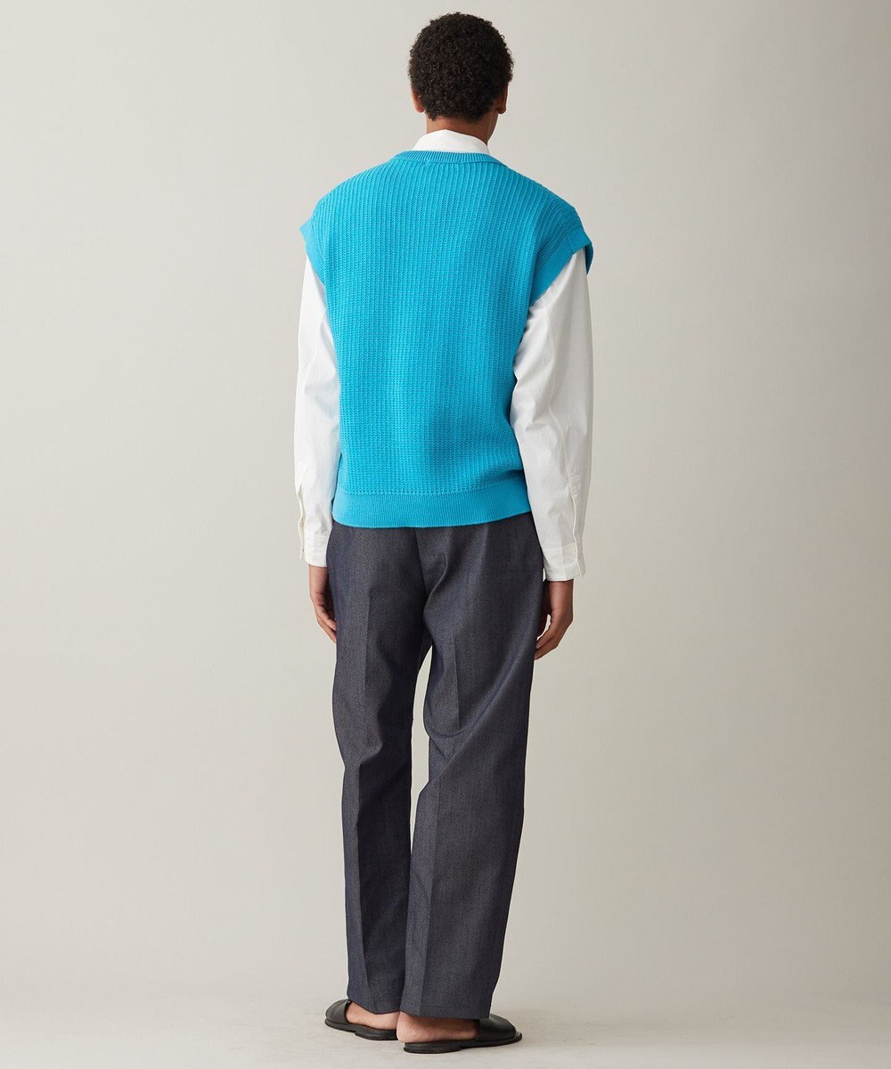 UNFILO MENS メッシュ ニットベスト [24年春夏商品] 