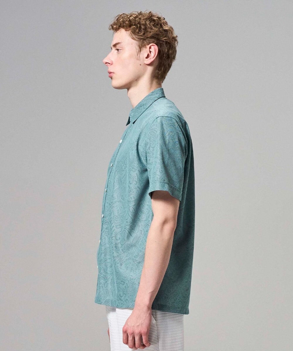 JOSEPH HOMME 【新柄】ヨシタレース　レギュラーカラー半袖シャツ 