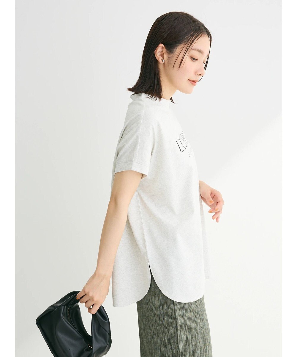 Green Parks 汗染み防止フレンチスリーブロゴＴシャツ 