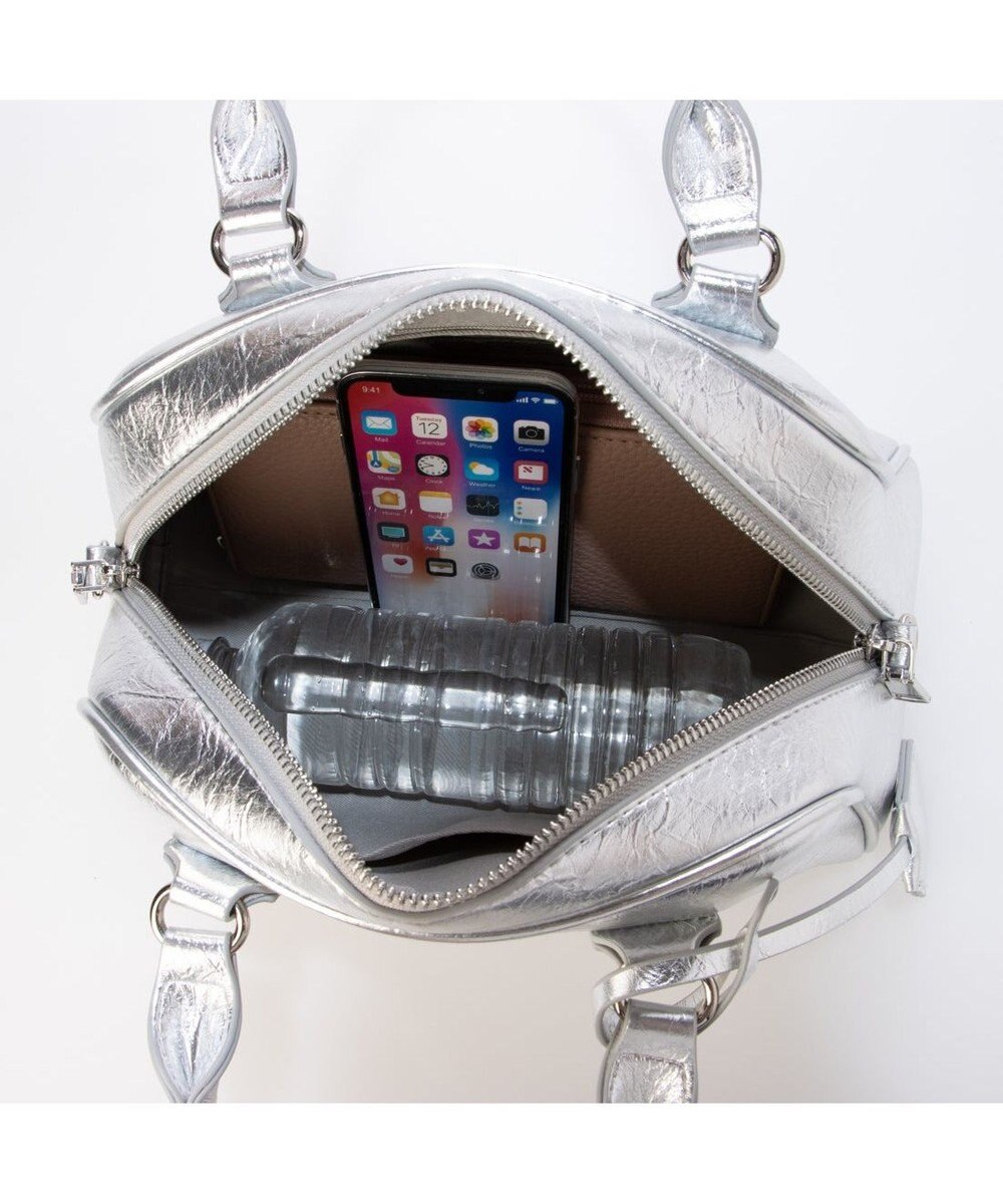 UNBILLION カシュカシュ cachecache / アソート合皮ボストンバッグ 