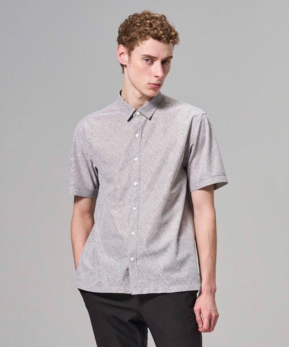 JOSEPH HOMME 【新柄】ヨシタレース　レギュラーカラー半袖シャツ 