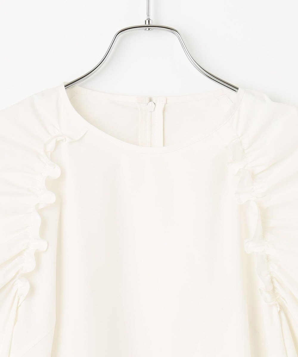 #Newans 【セレモニーにも】＜亀恭子さんコラボ＞下から着られちゃう！ギャザーショルダーブラウス 