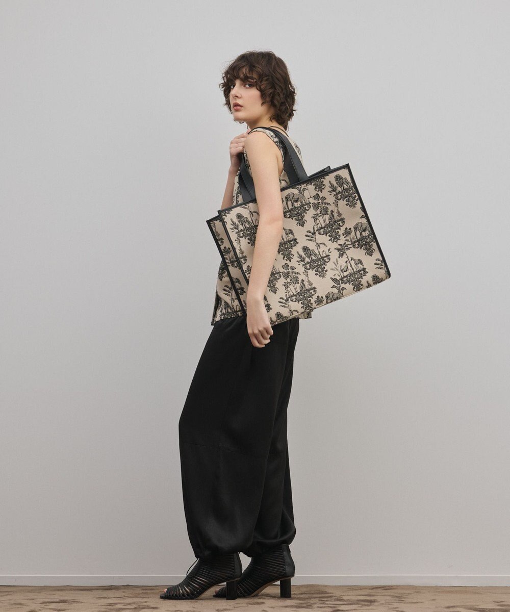 GRACE CONTINENTAL アニマルジャガードトートバッグ 