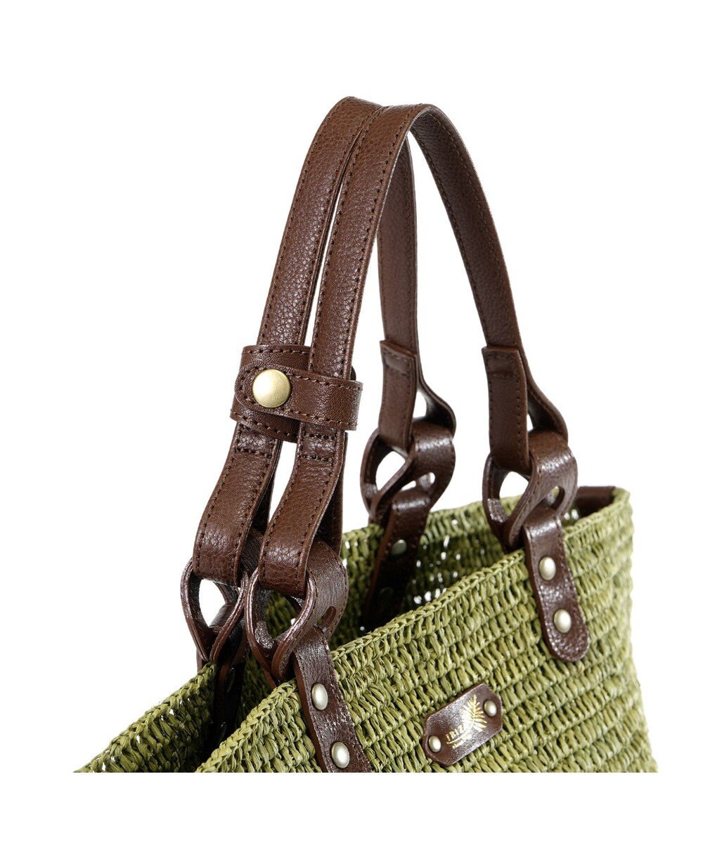 IBIZA ラフィア　ハンドバッグ（草木染め） 