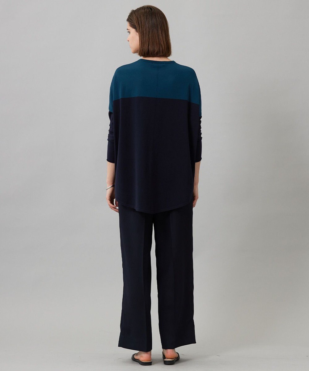 ICB 【洗える】ヴィスコースワイド プルオーバー 