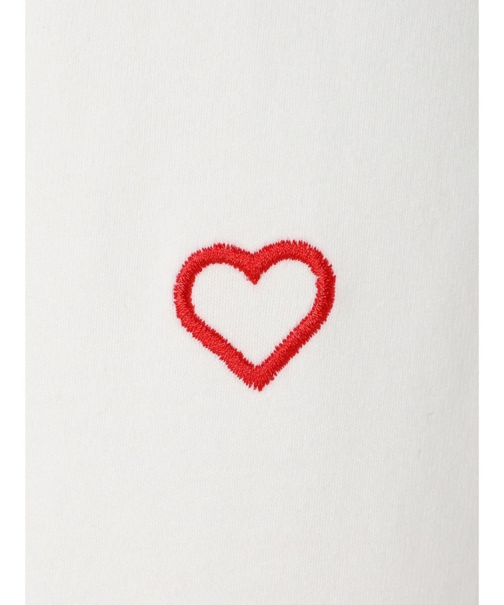 Green Parks ・Ｄｏｕｂｌｅ　Ｆｌａｇｓ　ハート刺繍ロンＴ 