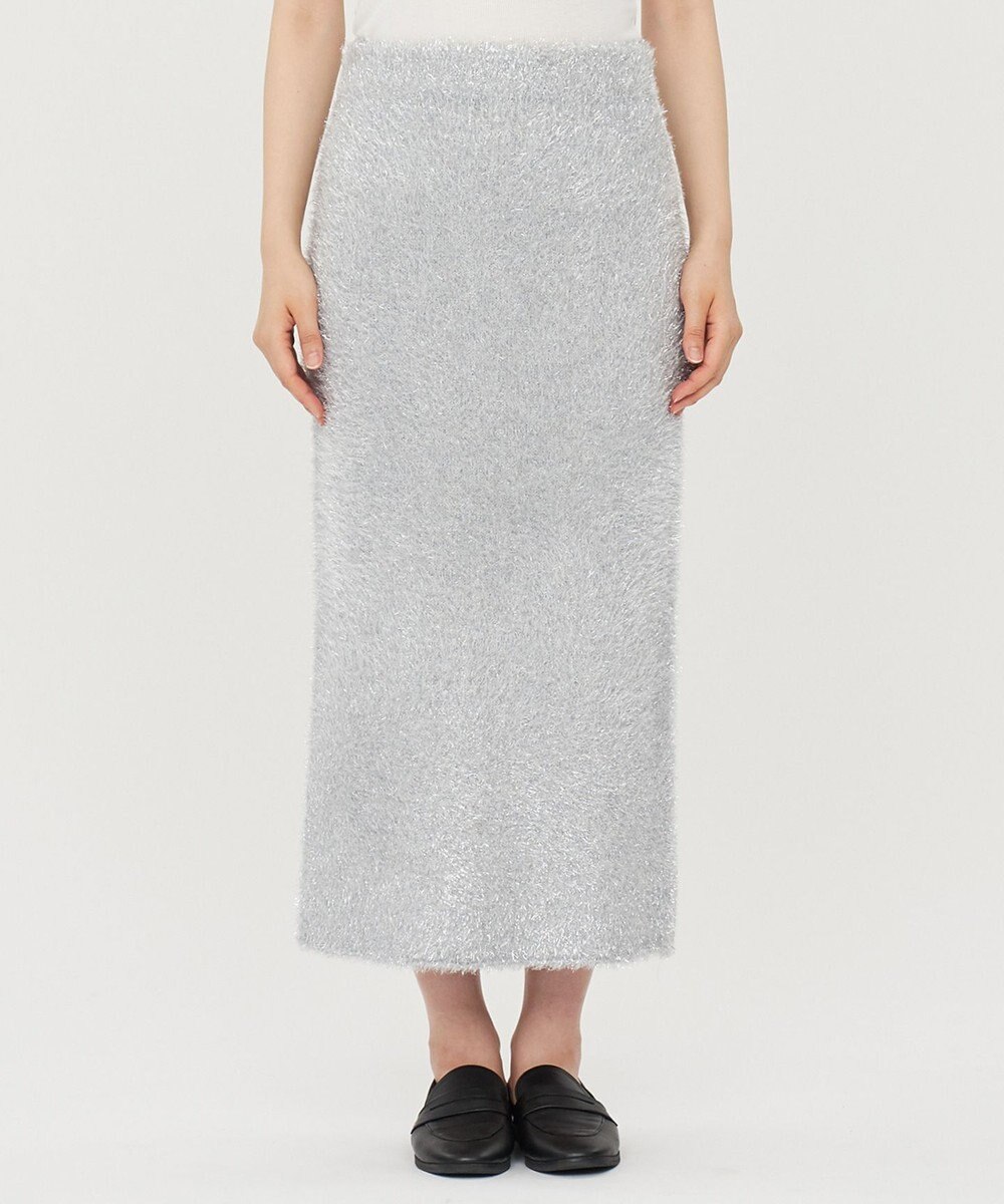 uncrave ラメ シャギー ニット スカート（uncrave STANDARD） 