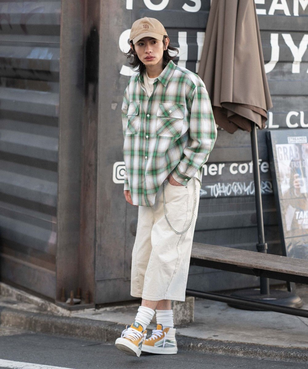 WEGO 【SMLサイズ展開】チェーン付きバルーンショーツ 