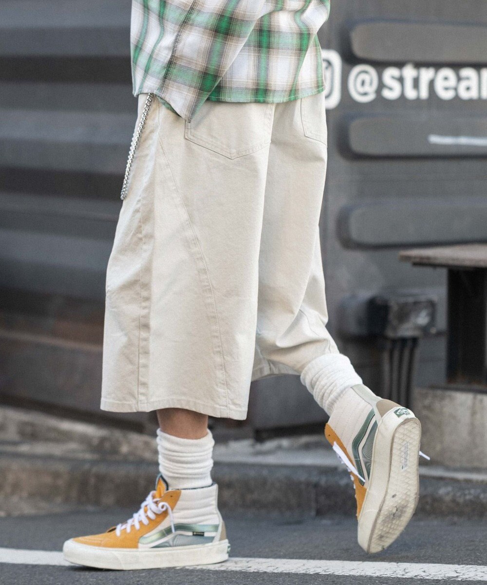 WEGO 【SMLサイズ展開】チェーン付きバルーンショーツ 