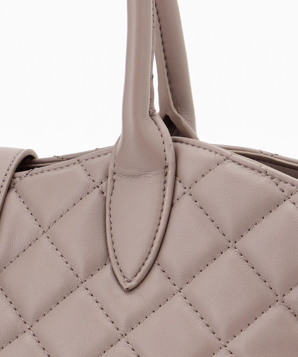 J.PRESS LADIES 【A4サイズ収納可】キルティング トートバッグ 