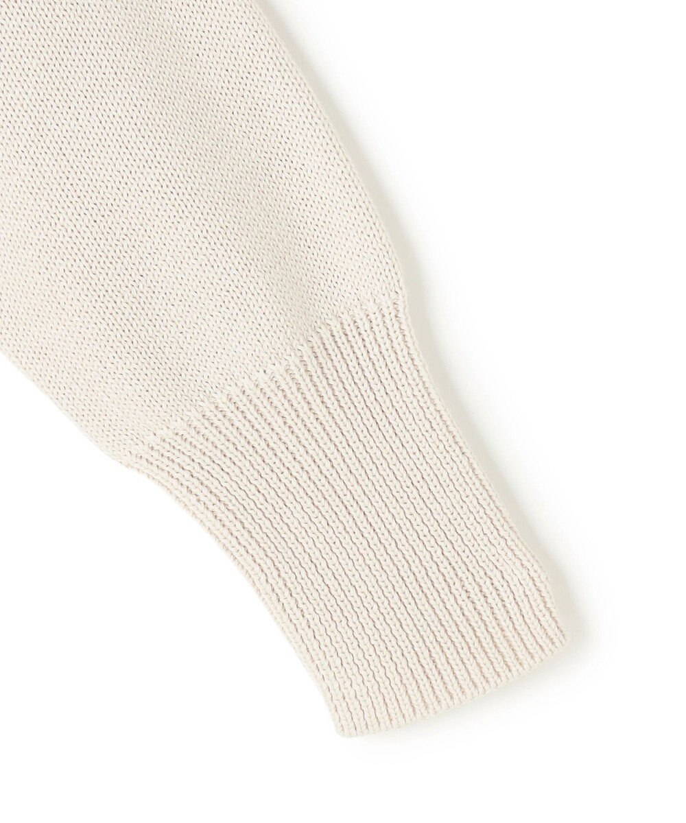 23区 【先行予約】コットンギマ スキッパー ニット 