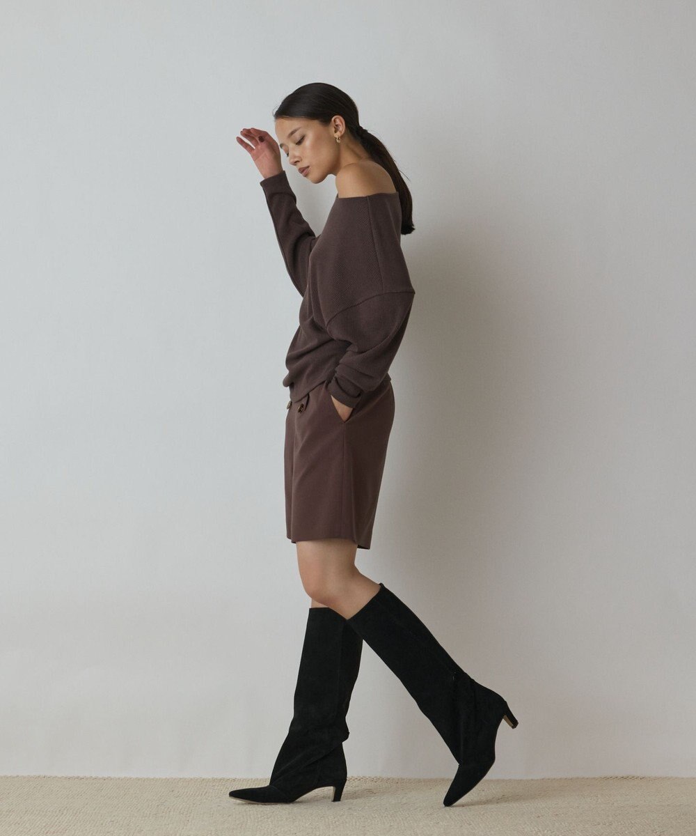 GRACE CONTINENTAL ダブルボタンショートパンツ 