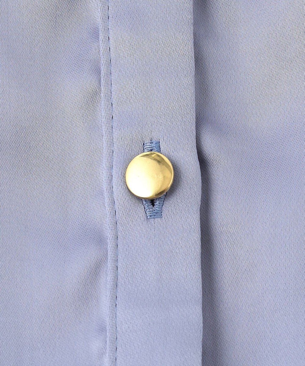 自由区 【XSサイズあり/洗える】ビンテージサテン ブラウス 