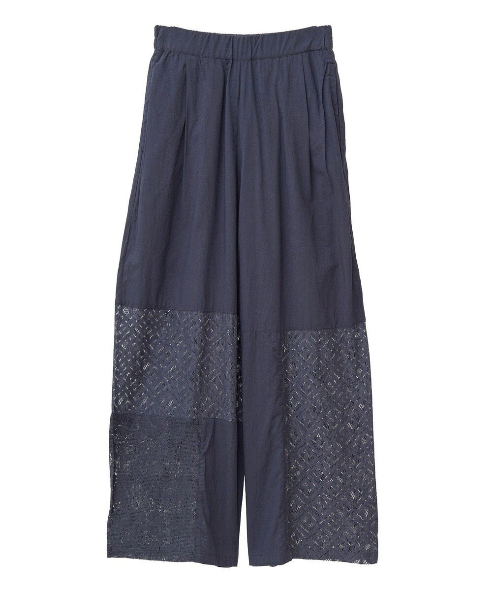 CRAFT STANDARD BOUTIQUE レースパッチワークパンツ 