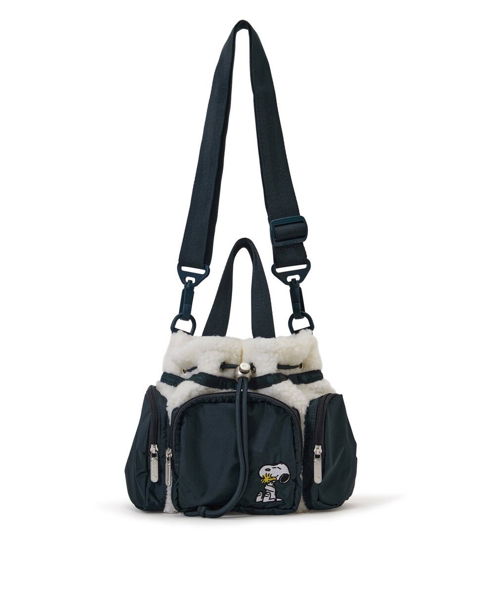 LeSportsac CONV DRAWSTRING CRSSBDY/ウォームハグコンバーティブルクロスボディ 