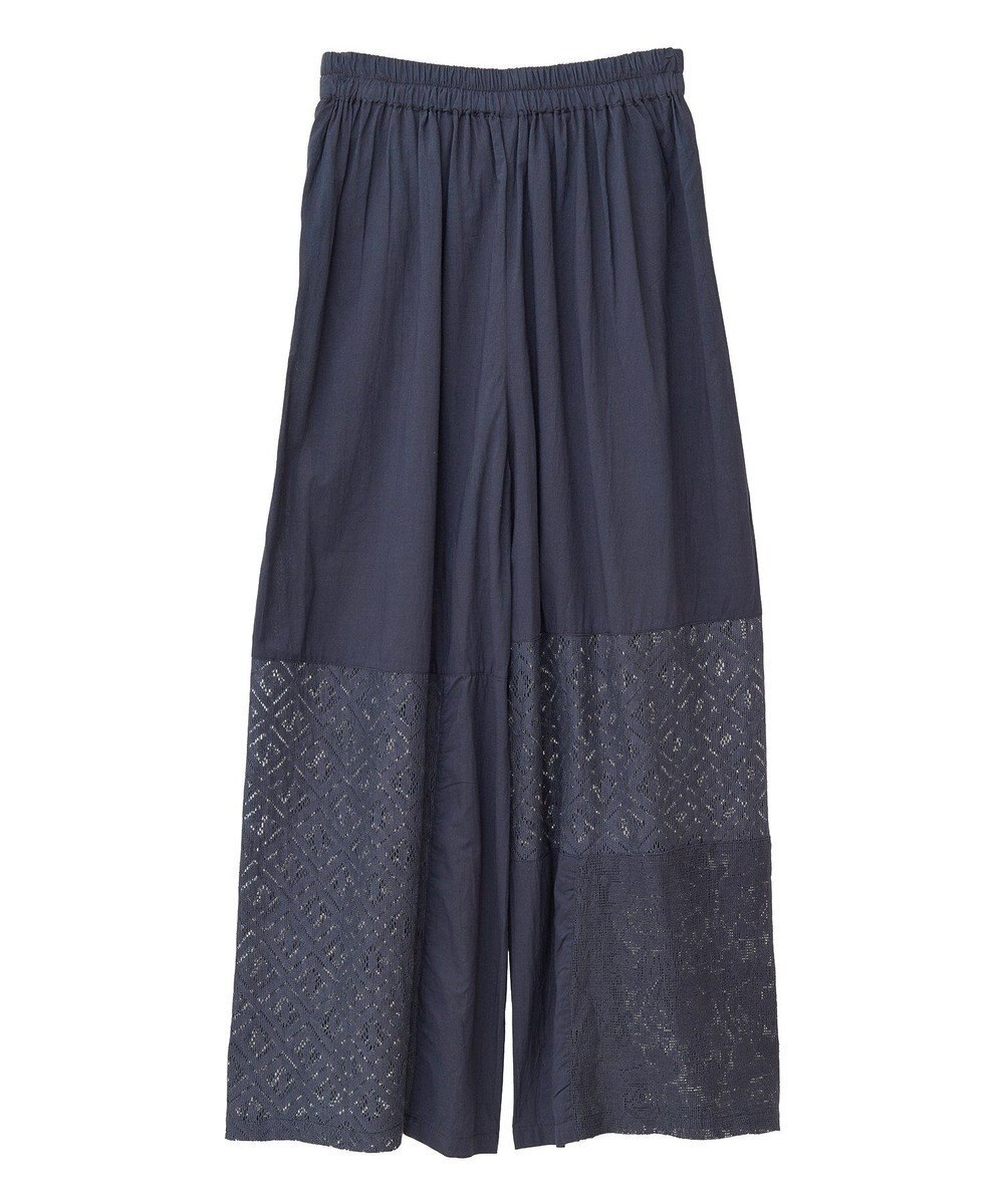 CRAFT STANDARD BOUTIQUE レースパッチワークパンツ 