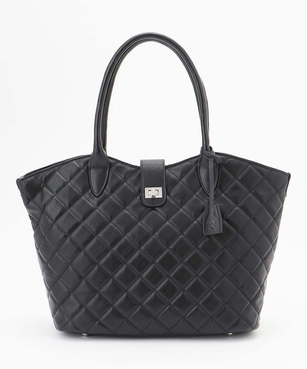 J.PRESS LADIES 【A4サイズ収納可】キルティング トートバッグ 