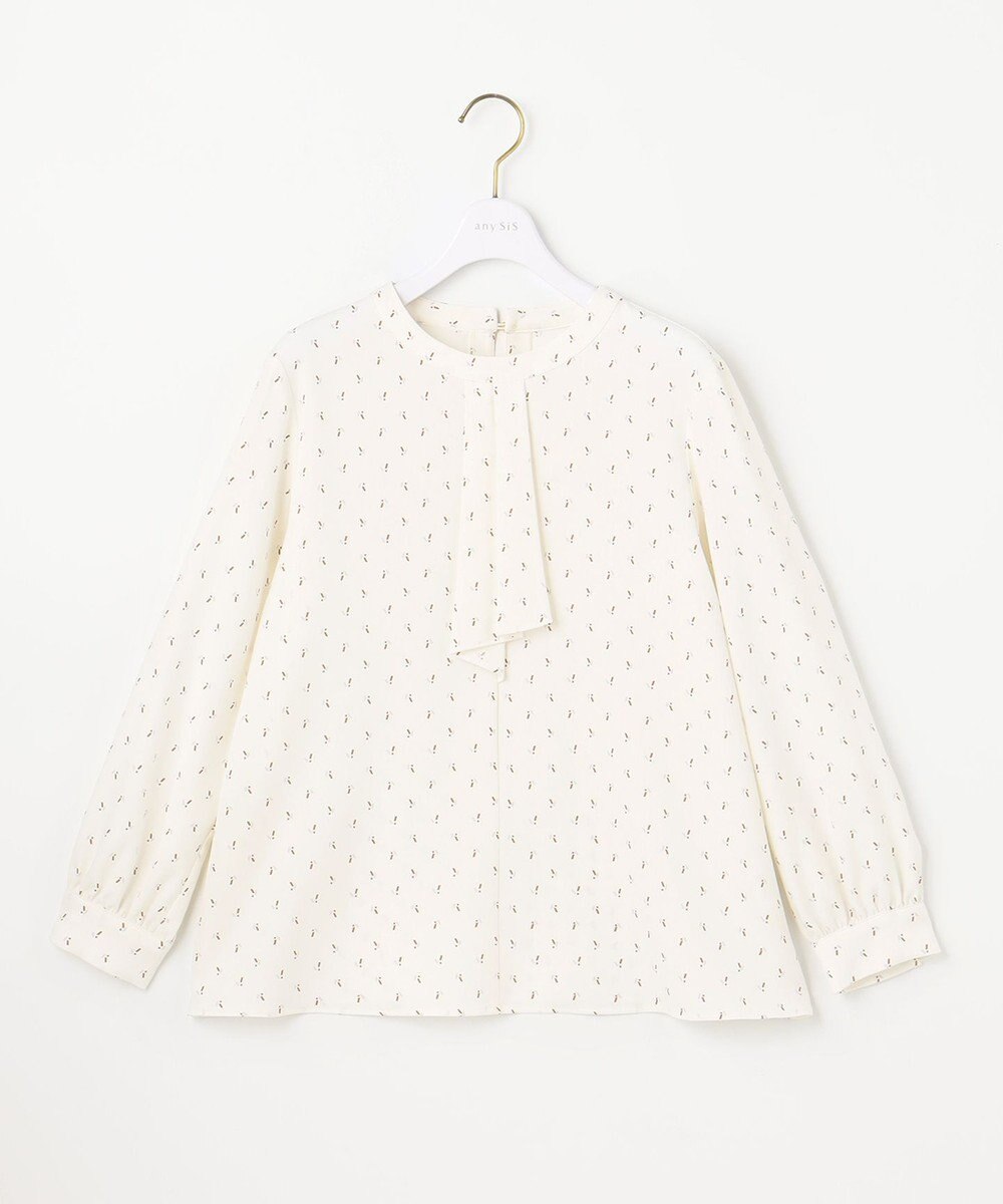 ANY SIS 【洗える】ボウタイ ブラウス 