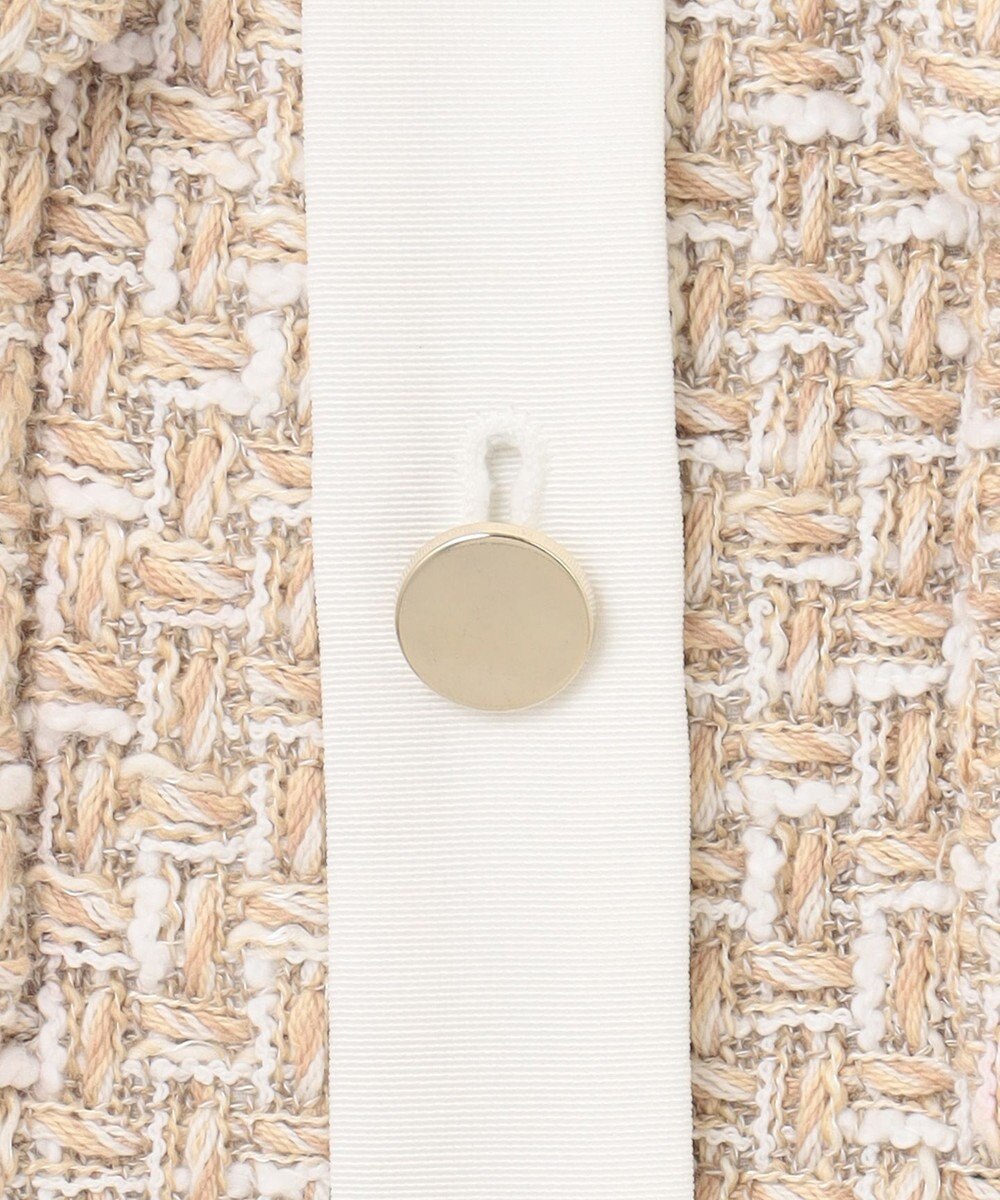 GRACE CONTINENTAL ツイードトリミングジャケット 