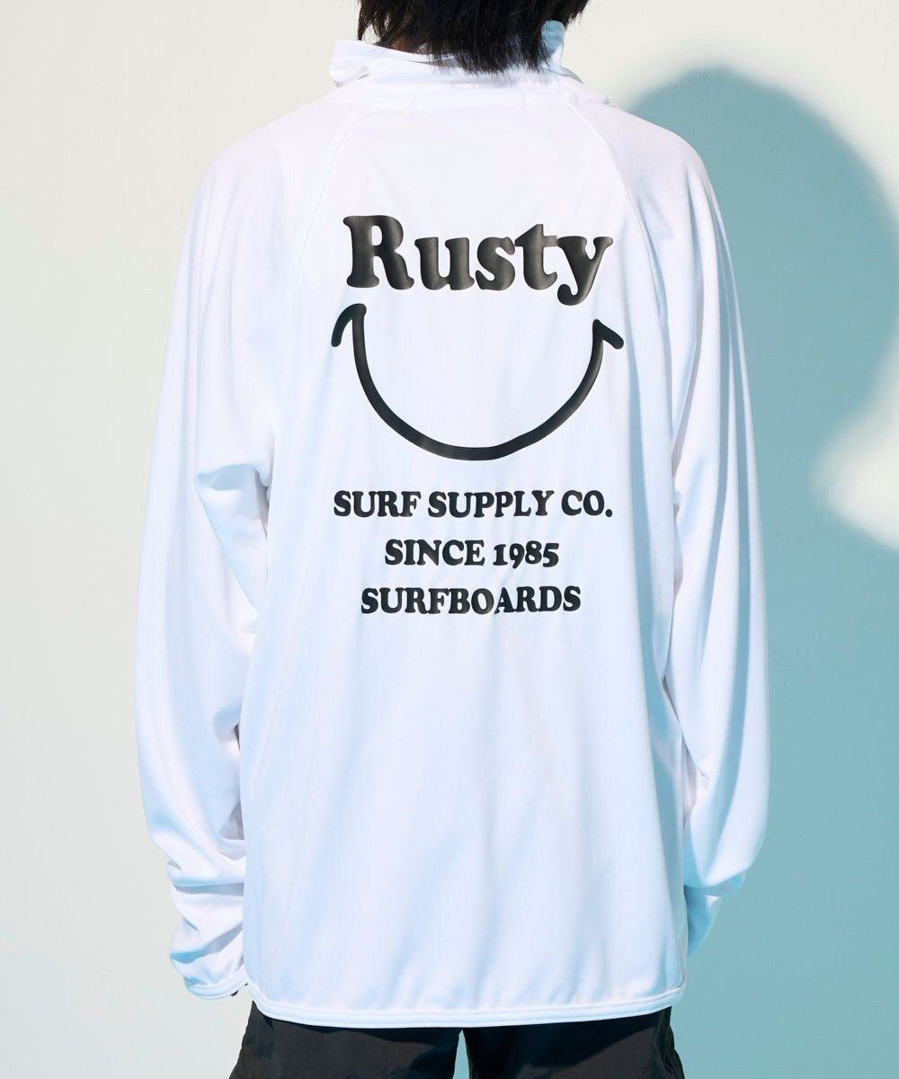 OP／FILA 【RUSTY】ニコちゃんプリントラッシュガード 
