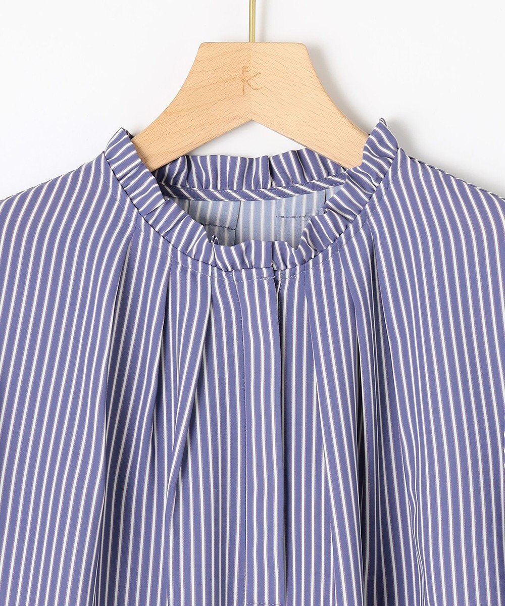 組曲 ライトデシンフリル襟 ブラウス 