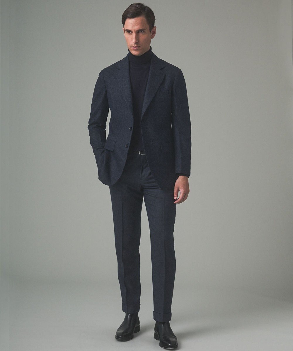 GOTAIRIKU 【尾州】カシミヤブレンド定番ヘリンボーン ジャケット(2024年モデル) 