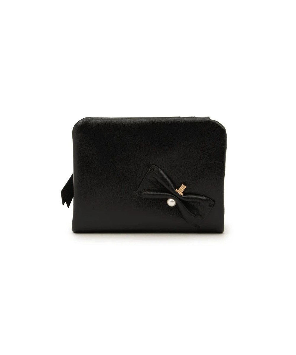 LANVIN en Bleu ペアル 二つ折Lファスナー財布 