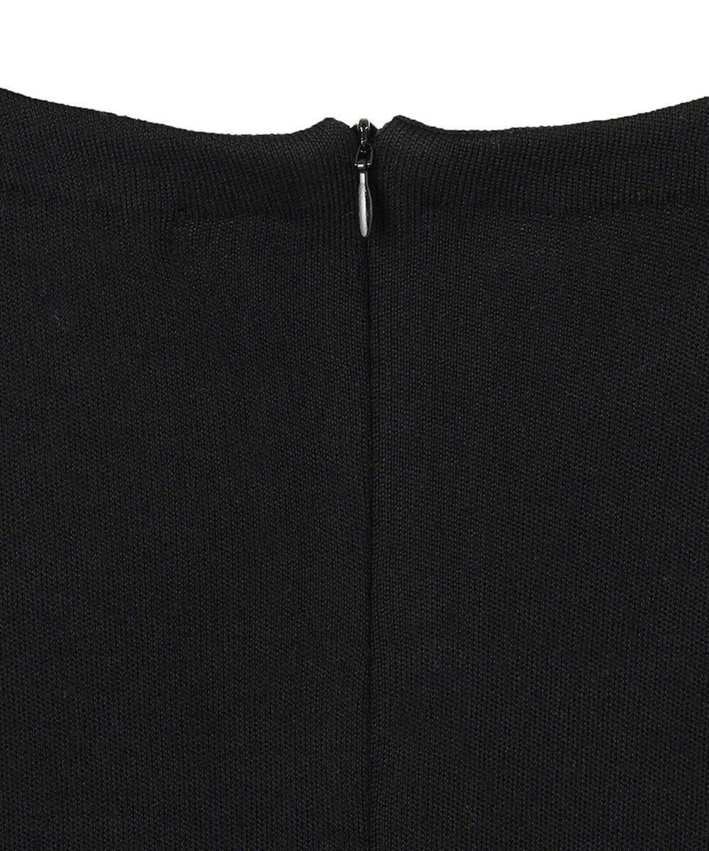 23区 【CLASSY.1月号掲載】ウールブレンド パール ニットワンピース 