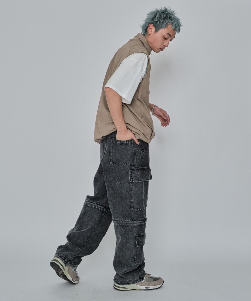 WEGO 2WAYマルチデニムカーゴパンツ 