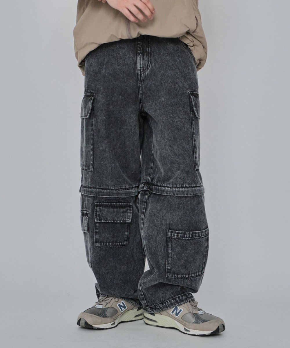 WEGO 2WAYマルチデニムカーゴパンツ 