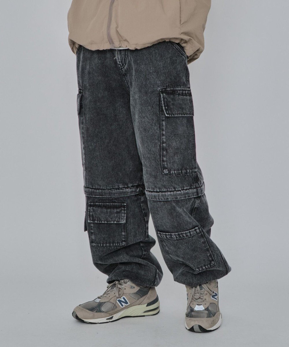 WEGO 2WAYマルチデニムカーゴパンツ 