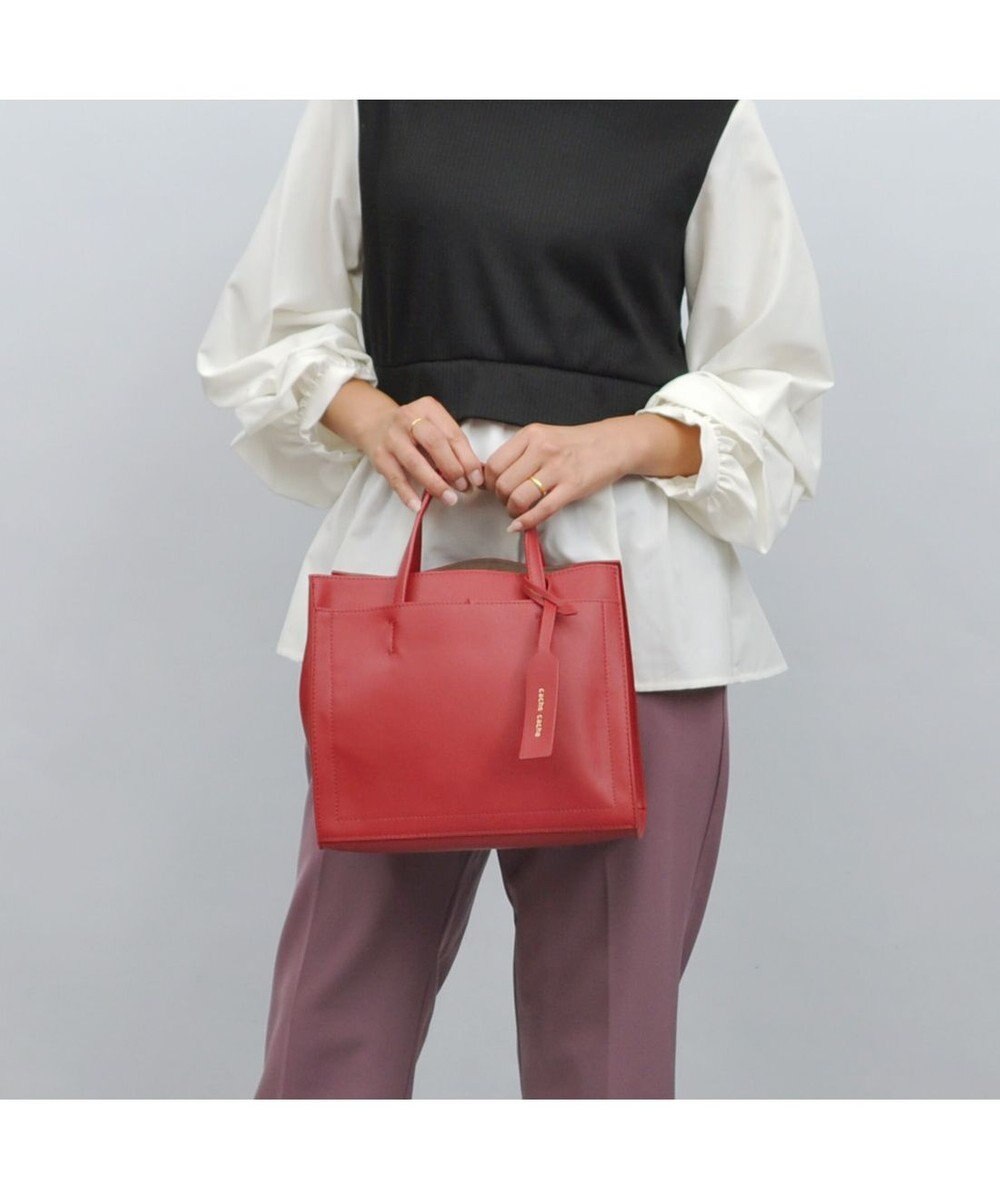 UNBILLION カシュカシュ cachecache / パーテーションミニ2wayトートバッグ 