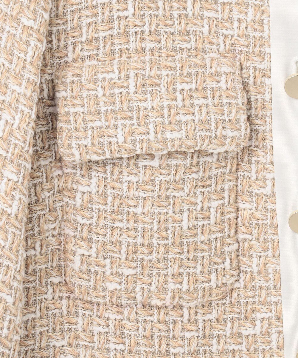 GRACE CONTINENTAL ツイードトリミングジャケット 