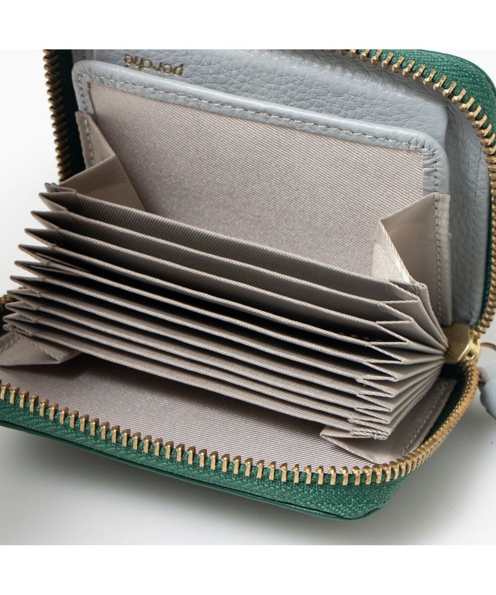 UNBILLION ペルケ perche / カラーコンビジャバラ・カードウォレット 