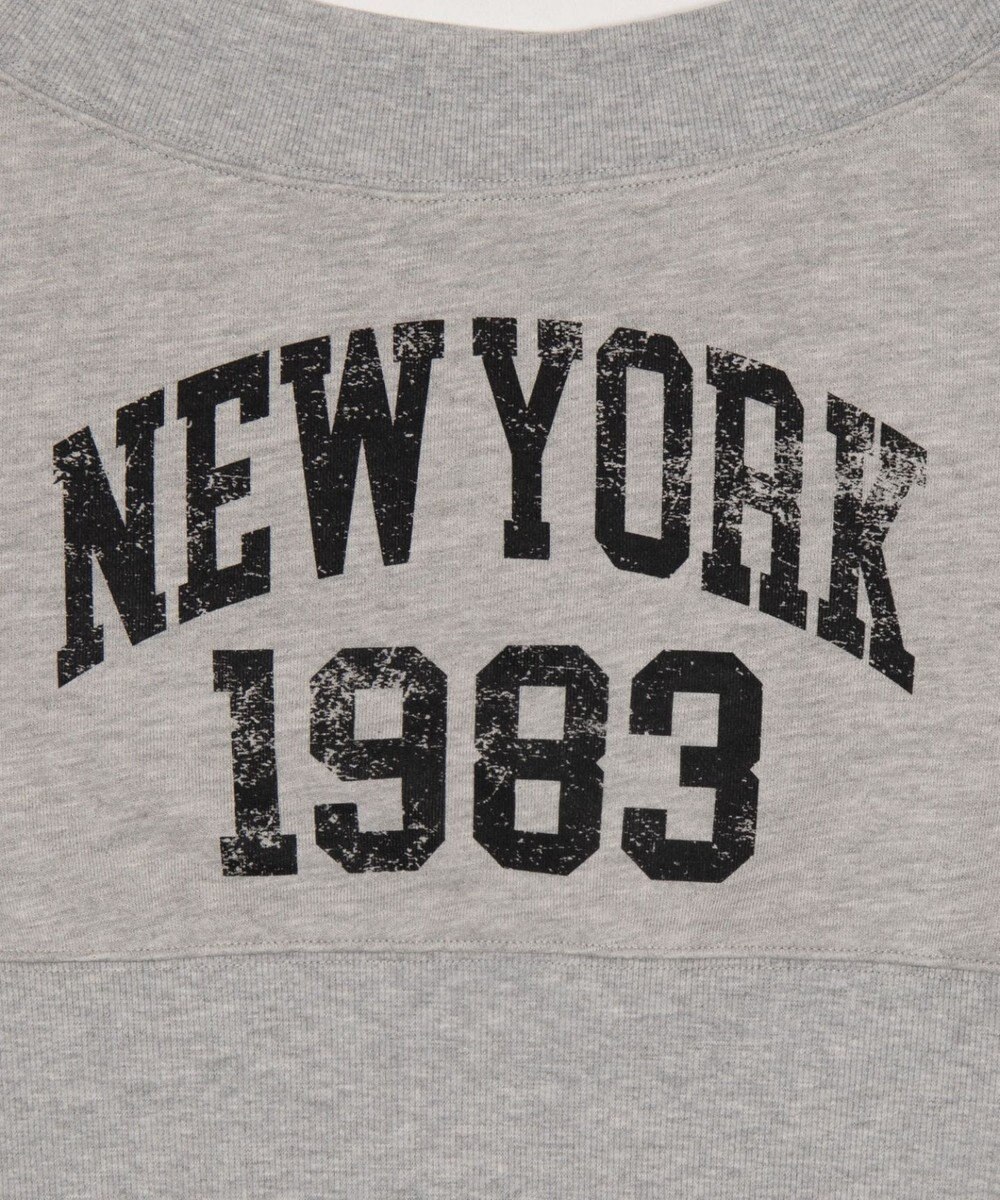 WEGO グラフィックオフショルショートスウェット 