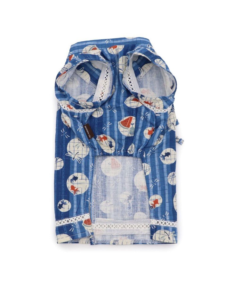 PET PARADISE ペットパラダイス 甚平 《しじら織り風》 中型犬 大型犬 