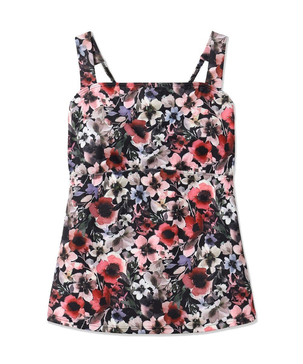 Chacott Chacott BALANCE ウォーターカラーフラワーブラトップ 