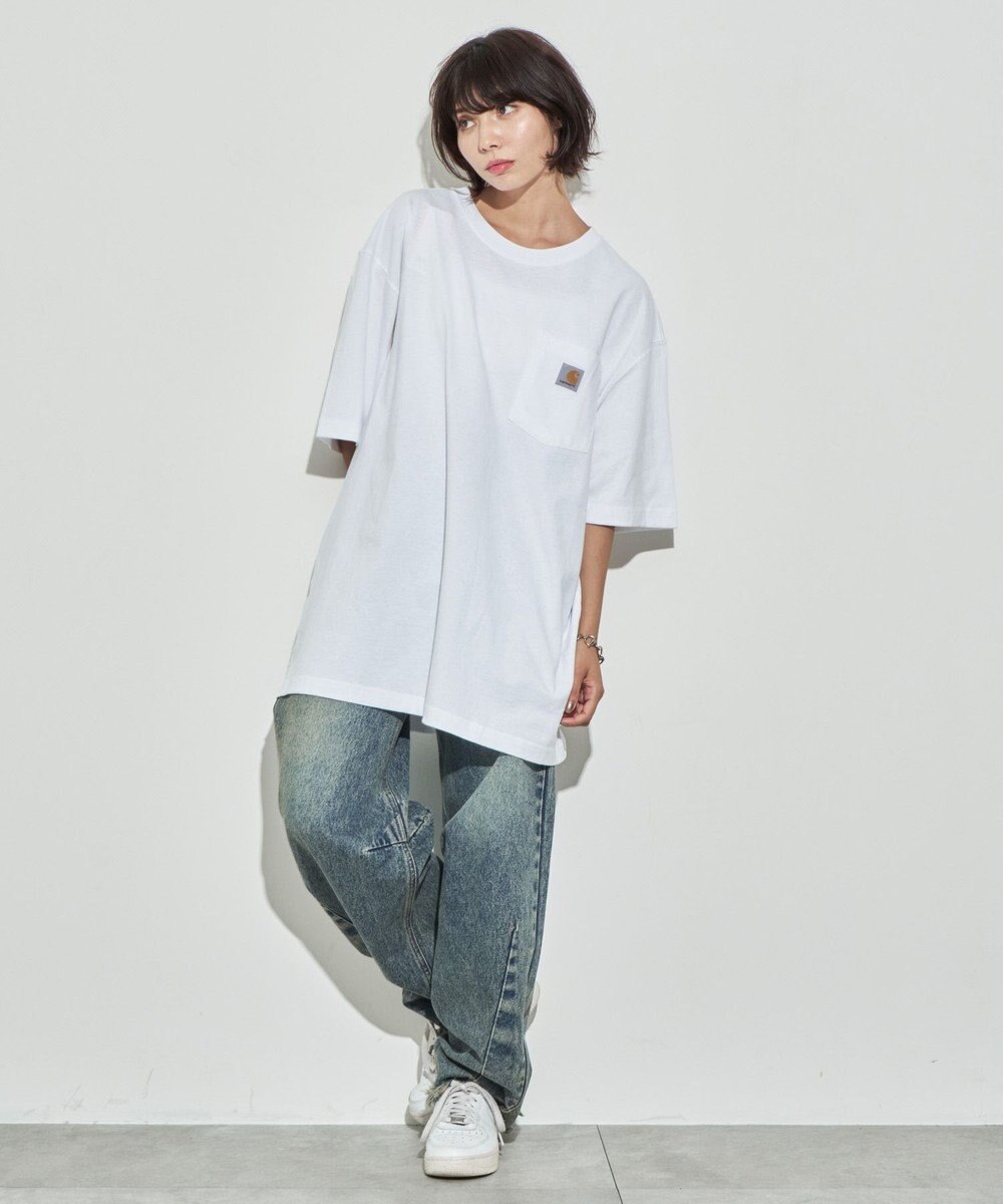 WEGO 【CARHARTT/ユニセックス着用ITEM】CARHARTTワンポイントポケットT(SS) 