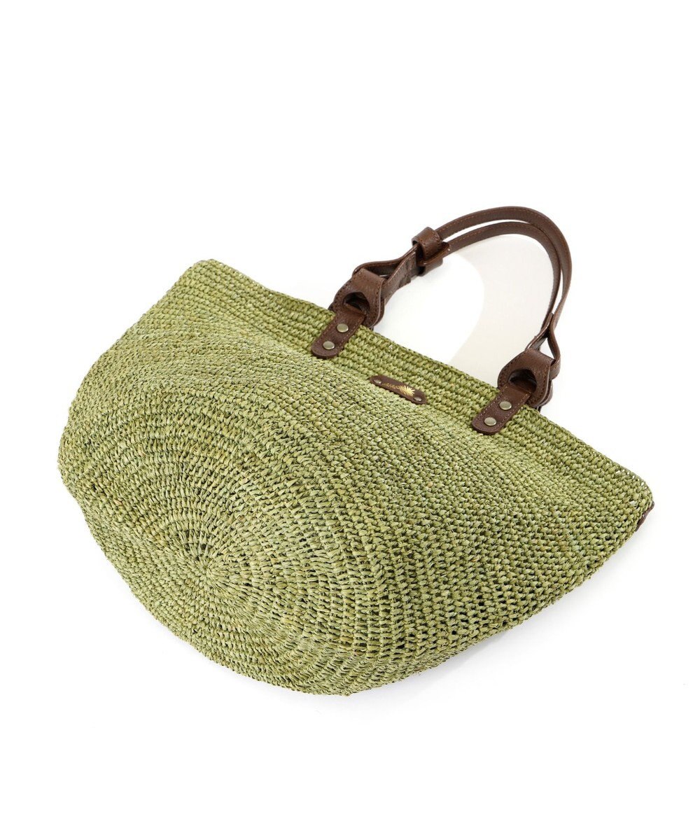 IBIZA ラフィア　ハンドバッグ（草木染め） 