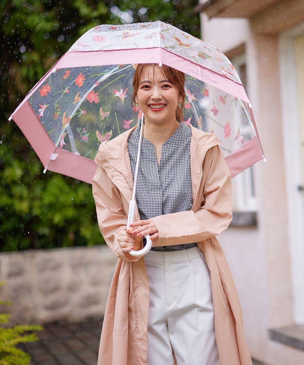 ANY SIS 【plantica×Wpc.】フラワー アンブレラ 長傘 