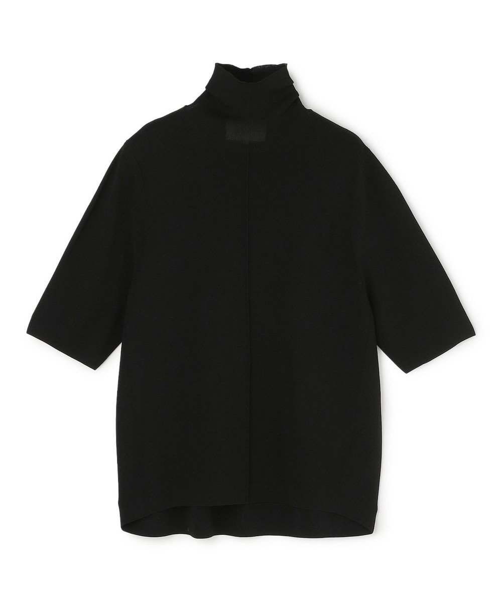 BEIGE， LAURA / ドライタッチ ストレッチショートスリーブニット 