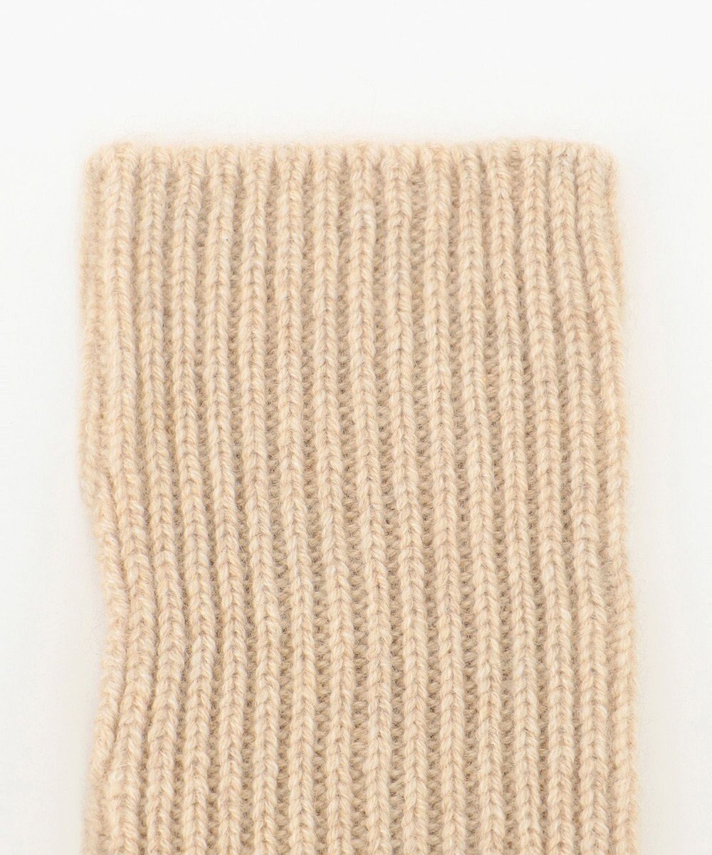 MOONBAT 【カシミヤ100%】リブニットアームウォーマー 