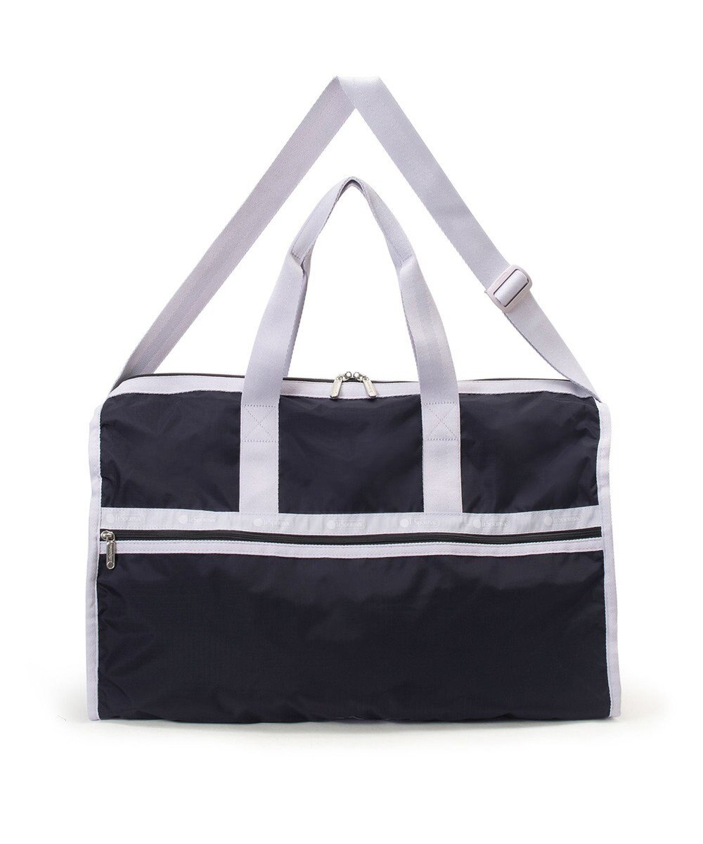 LeSportsac DELUXE LG WEEKENDER/ディープシー/ソフトラベンダー 