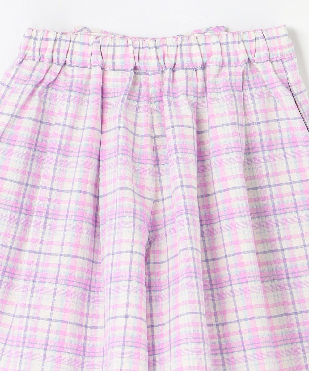 ANY KIDS チェック柄キュロット 