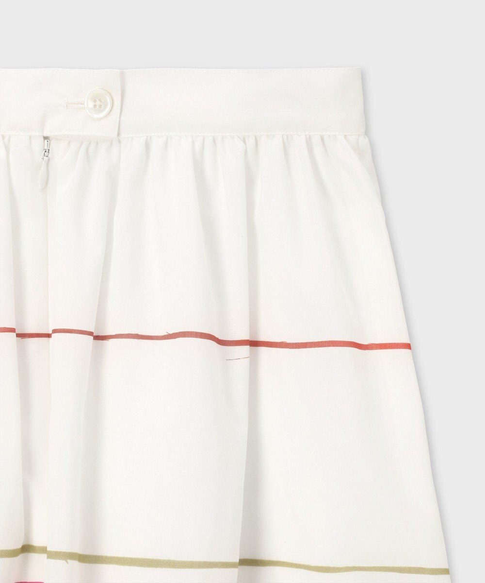 Paul Smith Cairo Stripe Chalk プリント スカート 