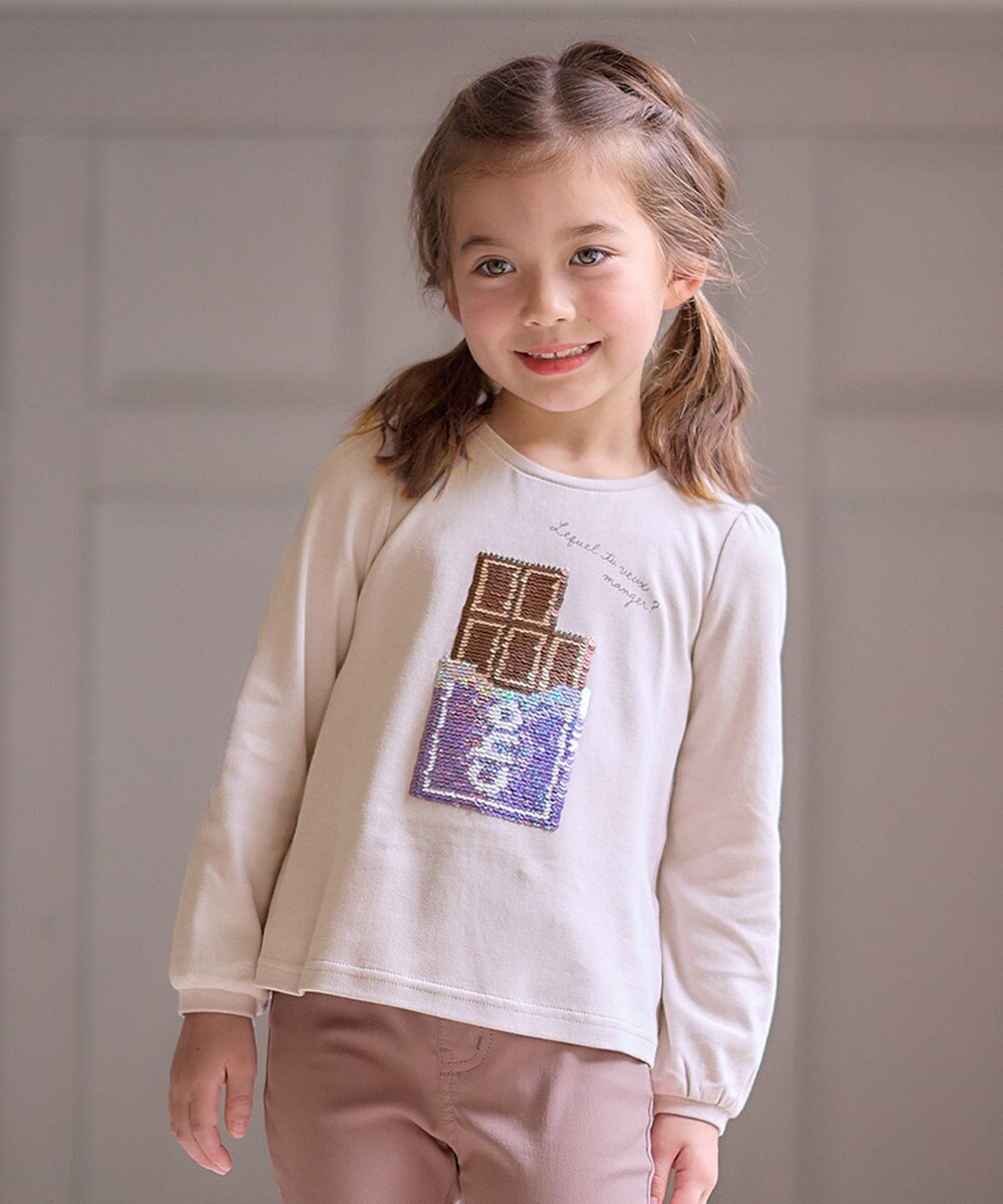 ANY KIDS ミラクルスパンコール Tシャツ 