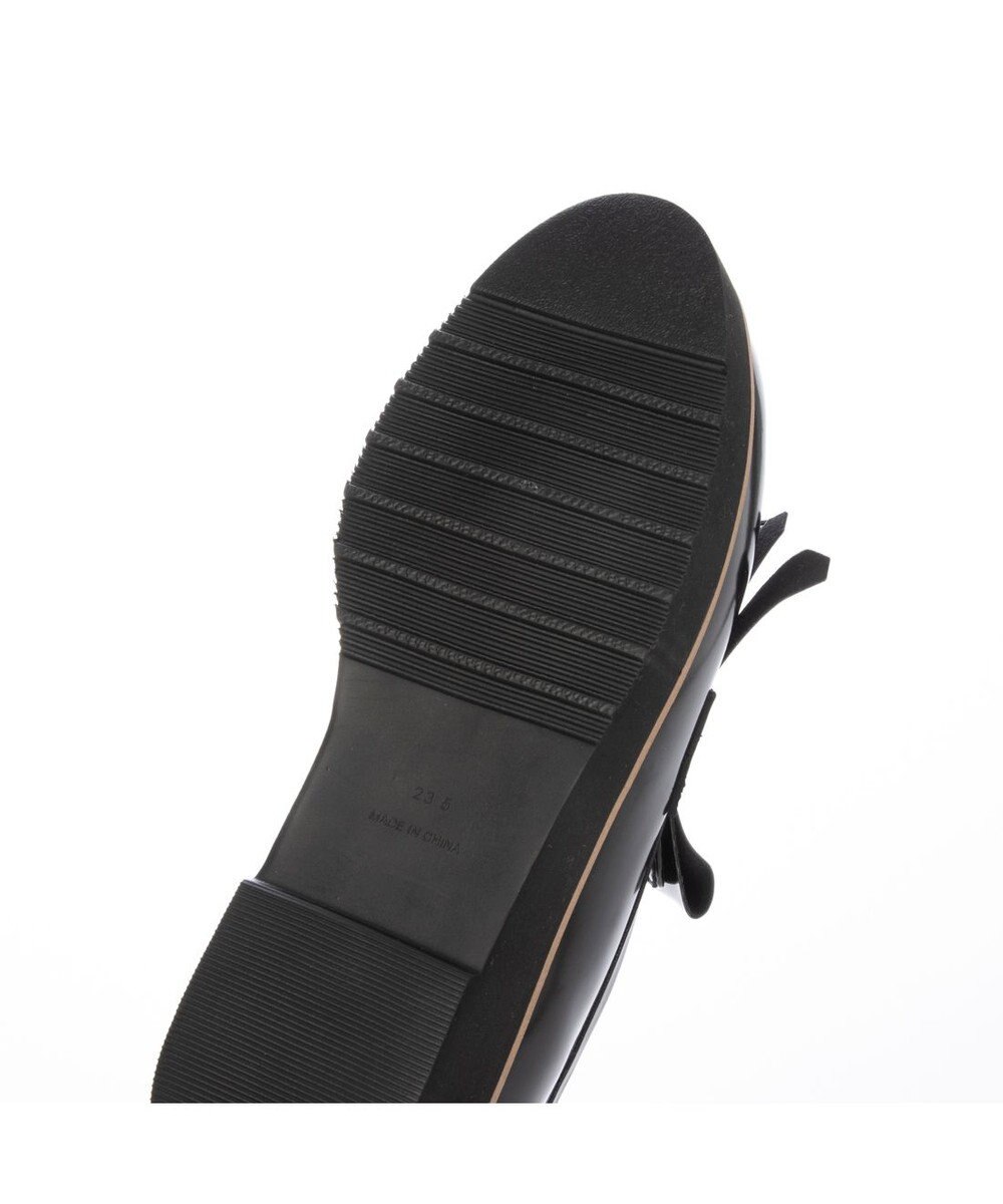 MODE ET JACOMO <carino>【レイン対応】【2WAY】厚底タッセルローファー 